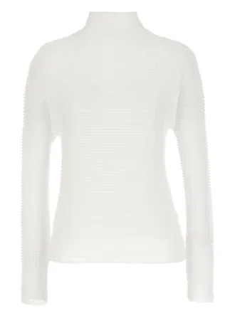Issey Miyake White Polyester Womens Cardigan