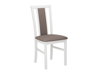 Mirjan24 Silla Victorville 157, Blanco, 93x43x40cm, Tapiz, De Madera, Madera, Muebles Ya Montados