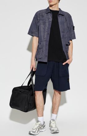 Stone Island Shirt With Pockets, Mens, Navy Blue