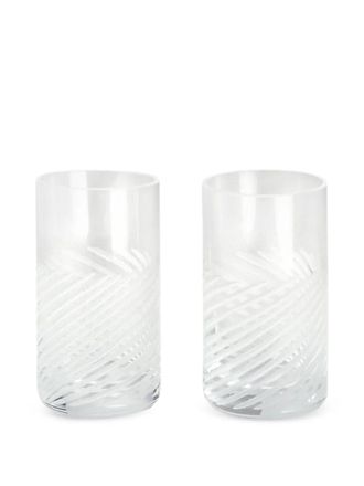 Brunello Cucinelli Bicchieri per amaro in vetro di Murano - Bianco