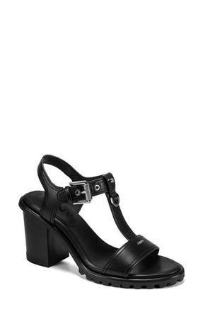 DKNY Marg Ankle Strap Sandal in Black at Nordstrom, Size 5.5