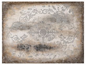 Schubiger M&ouml;bel Bild Ornamente in Grau und Beige