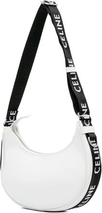 Celine Hobo Bags - 2020-2024 Medium Smooth Calfskin Ava Shoulder Bag - Gr. unisize - in Weiß - für Damen