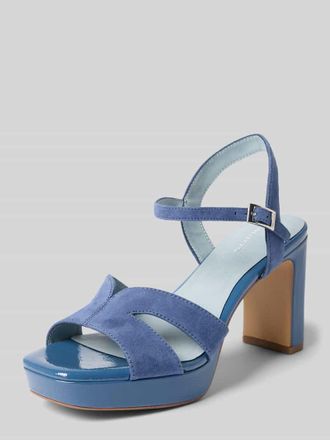 Tamaris Tamaris Sandaletten aus echtem Rindsleder in Blau, Gr&ouml;&szlig;e 36