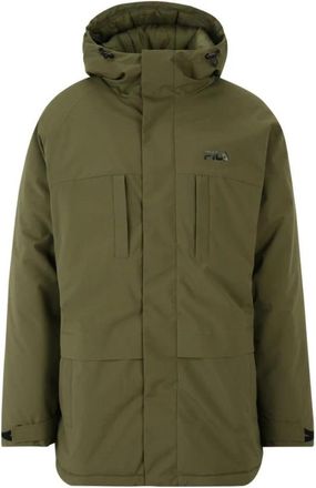 Fila Down Jacket - Heren - Parka Jassen - Groen - XS - Polyester - Jassen