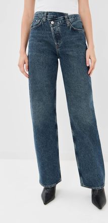 A Gold E Arc Criss Cross Jeans In Form