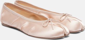 Maison Margiela Tabi satin ballet flats