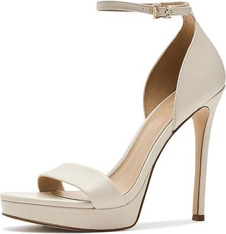 Michael Kors Jordyn Platform Sandal Womens Shoes White : 9.5 M, Leather