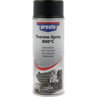 Presto Pintura En Aerosol Thermo Profesional 800gradc Negro Aerosol 400 Ml Presto (por 6)
