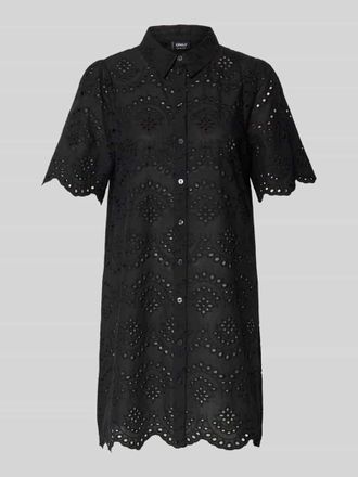 Only Ausgestelltes Freizeitkleid aus reiner Baumwolle Modell VALAIS in Black, Gr&ouml;&szlig;e XL