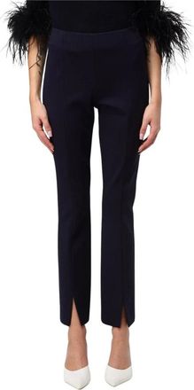 Liviana Conti Wide Trousers, female, Blue, XL, SideSlit Trousers