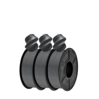 OEM Filamento Para Impresora 3d, Pla Y Petg, Alto Rendimiento Y Velocidad, Pla Gris, 3 Rollos