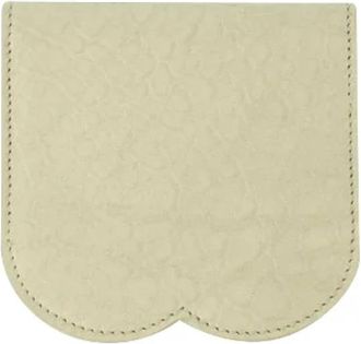 Burberry Gegranuleerde Kalfsleren Portemonnee - Dames - Portefeuilles - Beige - ONE Size - Leer - Accessoires