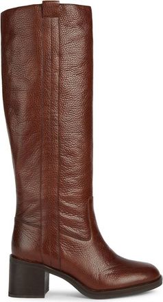 Geox Womens Giulila Heeled Boot In Brown
