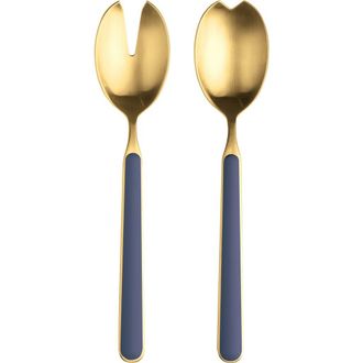 Mepra Fantasia Salad Serving Set - 2 Pieces in Cobalt at Nordstrom