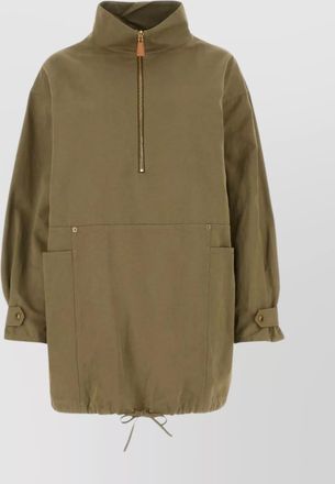 Prada versatile military-inspired cotton dress