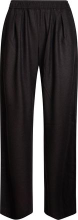 Pinko Ramona Flannel Straight-Leg Relaxed Trousers