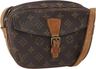 Louis Vuitton Pre-owned Vintage Cross Body Bag - Dames - Vintage Schoudertas - Bruin - ONE Size - Leer - Vintage