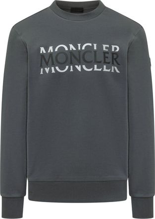 Moncler Dark Grey Logo Sweatshirt