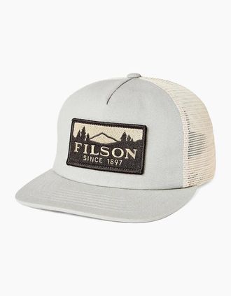 Filson Mens Filson Trucker Cap - White