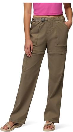Prana Stretch Zion Convertible Pants Womens Clothing Mud : LG (Womens 12-14) 32, Elastane/Nylon