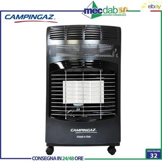 Campingaz stufa infrarossi a gas gpl 4100W nera ir 5000