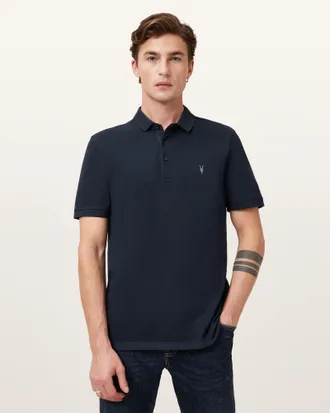 AllSaints Reform Short Sleeve Polo Shirt