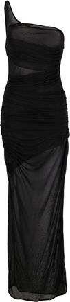 Gauge81 Moni one-shoulder maxi dress - women - Polyester/Viscose - 40 - Black