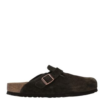 Birkenstock Mules, female, Brown, Size: 11 US Boston SFB Narrow Fit