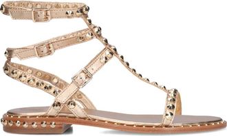 Ash Gouden Play Sandalen - Dames - Sandalen - Geel - 36 EU - Leer - Schoenen
