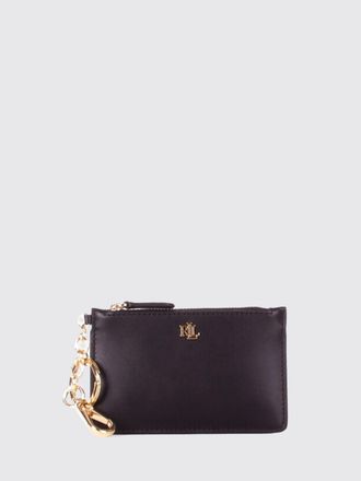 Lauren Ralph Lauren Leather Credit Card Holder