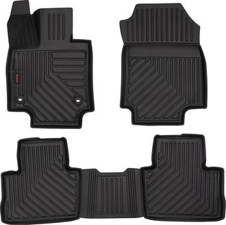 OEM Alfombrillas De Goma 3d Para Coche: Suzuki Across (suv, 2020-) - Borde De 5 Cm