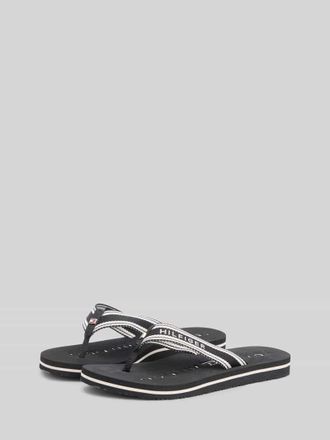 Tommy Hilfiger Zehentrenner mit Logo Details in Black, Gr&ouml;&szlig;e 36