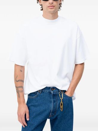 Darkpark Mick mockneck short-sleeve t-shirt - White