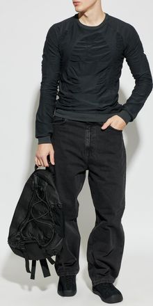 Roa Sweatshirt With A Crew Neck, Mens, Black