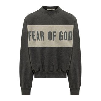 Fear of God Heren, Sweatshirts & Hoodies, Grijs, Maat: XS