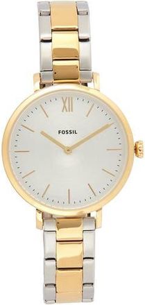 Fossil Carlie Two Tone Bracelet Watch at Nordstrom Rack