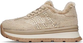 Loriblu Platform Sneaker - Dames - Sneakers - Beige - 41 EU - Su&egrave;de - Schoenen