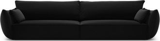 BLOOMINGLOFT 4-Sitzer Designsofa Vanda - Samtbezug