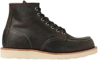 Red Wing Shoes Klassieke leren laarzen - Heren - Veterlaarzen - Zwart - 41 1/2 EU - Leer - Schoenen