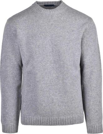 Daniele Fiesoli Truien & Vesten, Heren, Grijs, 2Xl, Wol, Maglione Girocollo