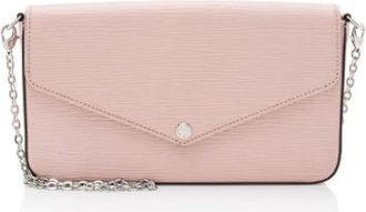 Louis Vuitton Pre-owned Cross Body Bags, female, Pink, Size: ONE SIZE Pre-owned Epi Leather Crossbody