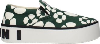 Marni Slip-On Carhartt Damess Groene stof