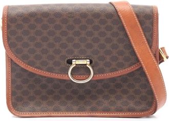 Celine Borsa a spalla Macadam anni 2000 - Marrone