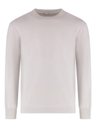 Paolo Pecora crew neck sweater - men - Virgin Wool/Cashmere - L - Neutrals