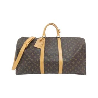 Louis Vuitton Pre-owned Weekend Bags, female, Brown, Size: ONE SIZE Pre-owned Boston Bag
