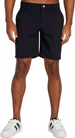 Redvanly Mens Hanover 9 Pull-On Short In Tuxedo