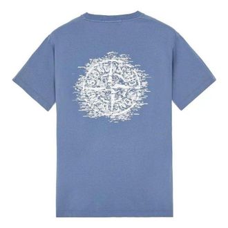 Stone Island Institutional One Graphic T-shirt Light Blue 78152NS89-V0024