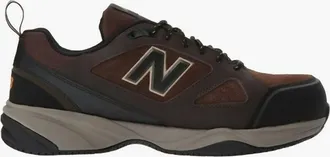 New Balance Mens Steel Toe Training Shoes In Brown