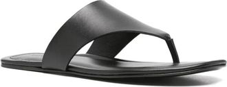 Kiton Womens Open-Toe Leather Sandals Ss26 W